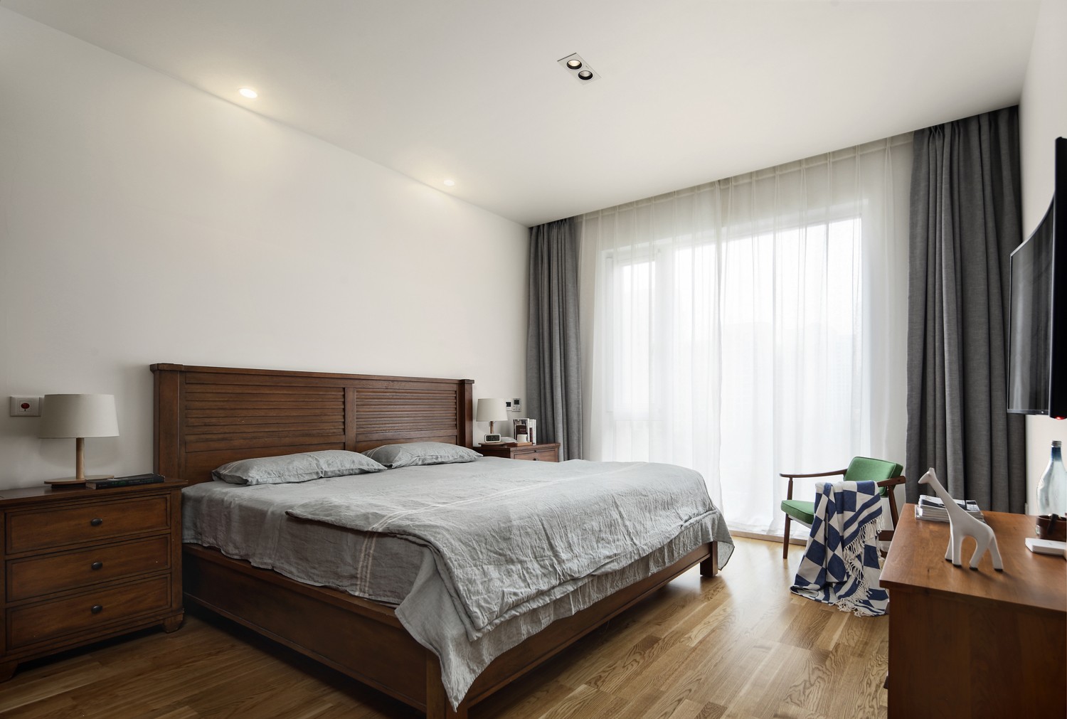 佛山装修公司日式简约风格室内装修效果图-卧室 佛山装修公司日式简约风格室内装修效果图-卧室